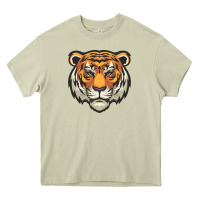 Mossy tiger vector face Heavy Core Tee - artisFamous