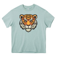 Arona tiger vector face Heavy Core Tee - artisFamous