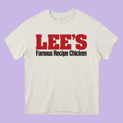 Lee's Famous Resto Heavy Core Tee Designed By Artisfamous