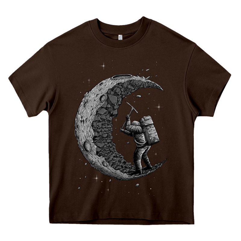 Digging The Moon Heavy Core Tee by artisFamous | Teevron