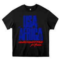 Black USA Heavy Core Tee - artisFamous