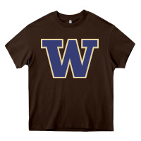 Chocolate Brown washington Heavy Core Tee - artisFamous