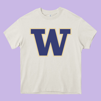 Washington Heavy Core Tee Designed By Artisfamous