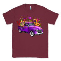 Burgundy Mardi Gras Truck King's Cake Classic Tee - FaDigitalArtStudio