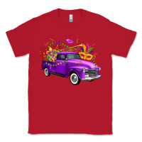Red Mardi Gras Truck King's Cake Classic Tee - FaDigitalArtStudio