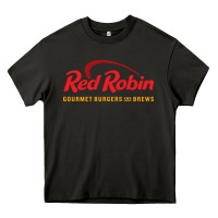 Asphalt Resto Red Robin Heavy Core Tee - artisFamous