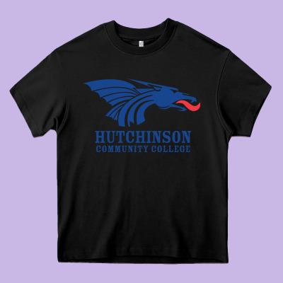 Hutchinson Community College Heavy Core Tee Designed By Artisfamous
