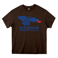 Chocolate Brown Hutchinson Community College Heavy Core Tee - artisFamous