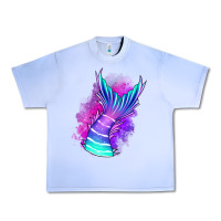 Grape Ice mermaid Urban Heavy Tee - Jasminsmagicworld