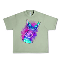 Oil Green mermaid Urban Heavy Tee - Jasminsmagicworld