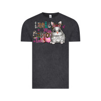 Vintage Black Little Miss Cotton Tail Vintage Tee - CowhideDigitalArt