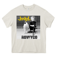 Cream rowyco Heavy Core Tee - artisFamous
