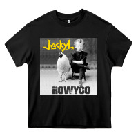 Black rowyco Heavy Core Tee - artisFamous