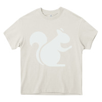 Cream squirrel Heavy Core Tee - artisFamous