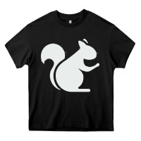 Black squirrel Heavy Core Tee - artisFamous