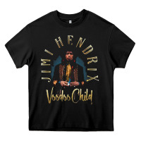 Black jimi hendrix Heavy Core Tee - artisFamous