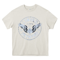 Cream linyrd skynyrd Heavy Core Tee - artisFamous
