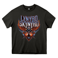 Asphalt linyrd skynyrd Heavy Core Tee - artisFamous