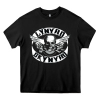 Black linyrd skynyrd Heavy Core Tee - artisFamous