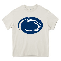 Cream nittany lions Heavy Core Tee - artisFamous