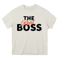 Cream the real boss matching couple Heavy Core Tee - artisFamous