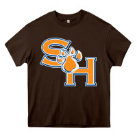 Chocolate Brown sam houston state bearkats Heavy Core Tee - artisFamous