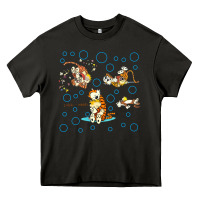 Asphalt calvin and hobbes Heavy Core Tee - artisFamous