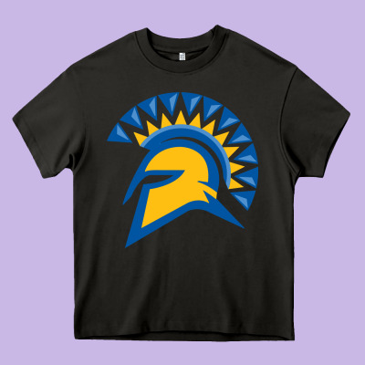 San Jose State Spartans Heavy Core Tee Designed By Artisfamous