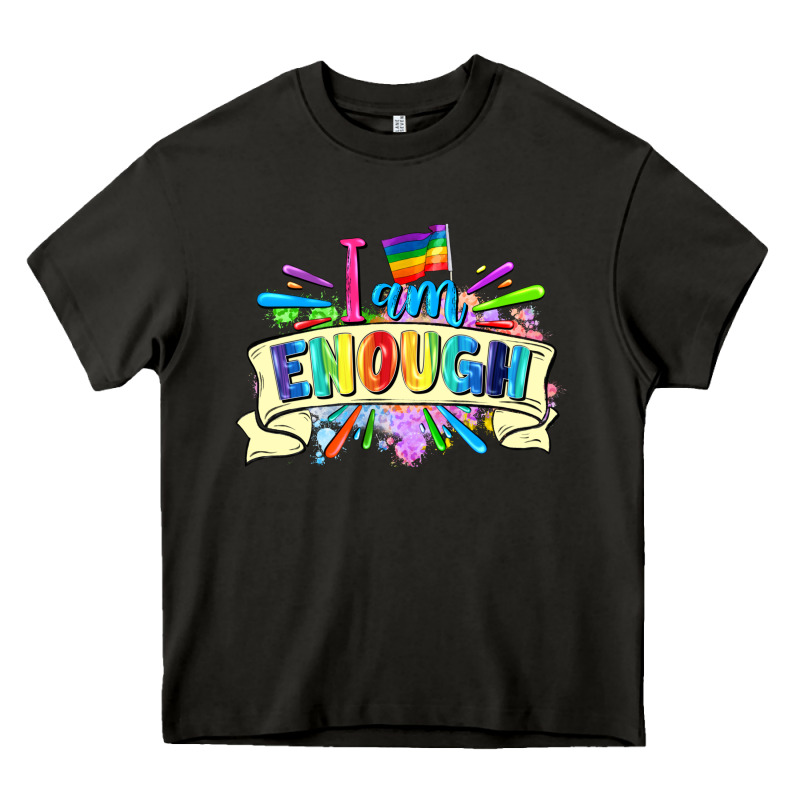 I Am Enough Heavy Core Tee by FaDigitalArtStudio | Teevron