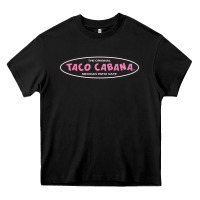 Black Resto Taco Cabana Heavy Core Tee - artisFamous