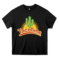 Black Resto Tacotime Heavy Core Tee - artisFamous