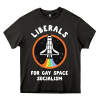 Asphalt liberals for gay space socialism Heavy Core Tee - artisFamous