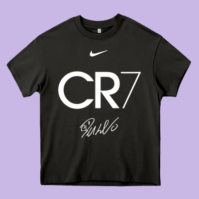 Cr7 Graphic Heavy Core Tee Designed By Artisfamous