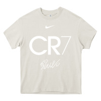 Cream cr7 graphic Heavy Core Tee - artisFamous