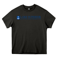 Asphalt Lake Superior College (LSSU) Heavy Core Tee - artisFamous