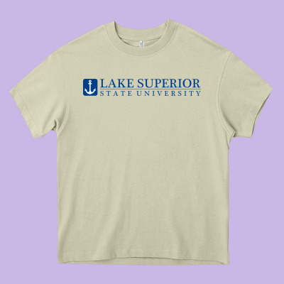 Lake Superior College (lssu) Heavy Core Tee Designed By Artisfamous