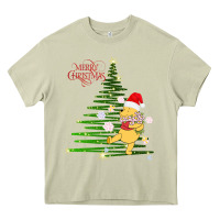Mossy Winnie The Pooh- Merry christmas Heavy Core Tee - artisFamous