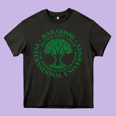 Maharishi International College Heavy Core Tee Designed By Artisfamous
