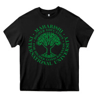 Black Maharishi International College Heavy Core Tee - artisFamous