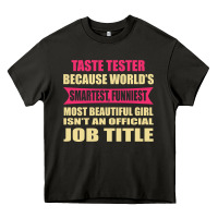 Asphalt taste tester funniest isn't a jobtitle Heavy Core Tee - artisFamous