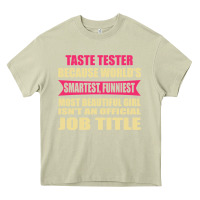 Mossy taste tester funniest isn't a jobtitle Heavy Core Tee - artisFamous