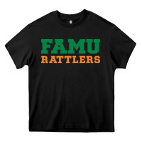 Black Famu Rattlers Heavy Core Tee - artisFamous