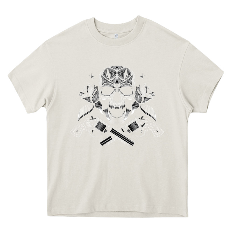 Guns & Roses 7 Heavy Core Tee by artisFamous | Teevron