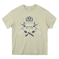Mossy guns & roses 7 Heavy Core Tee - artisFamous