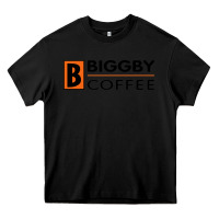 Black biggby coffee Heavy Core Tee - artisFamous