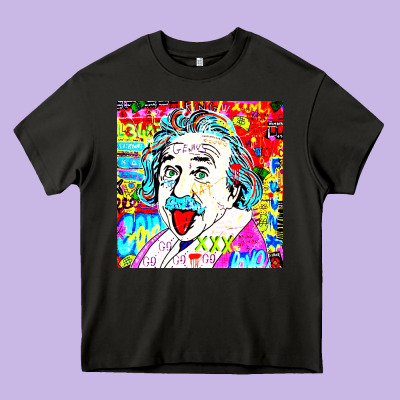 Pop Art Retro Heavy Core Tee Designed By Artisfamous