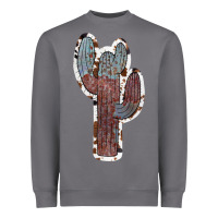 Storm Cowhide Old Cactus Heavyweight Sweatshirt - RanaPortraitStore