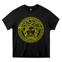 Black VINTAGE  Medusa Heavy Core Tee - artisFamous