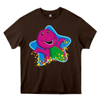 Chocolate Brown barney 5 Heavy Core Tee - artisFamous