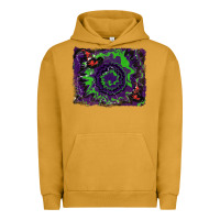 Pigment Peanut Butter halloween witch hat backgraund Urban Hoodie - RanaPortraitStore